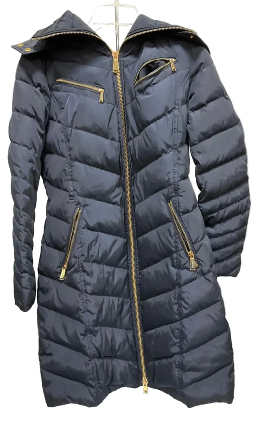 Coat Parka By Michael By Michael Kors In Navy, Size: Xs