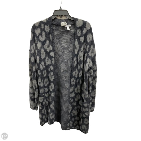 Cardigan By Nine West In Black, Size: L