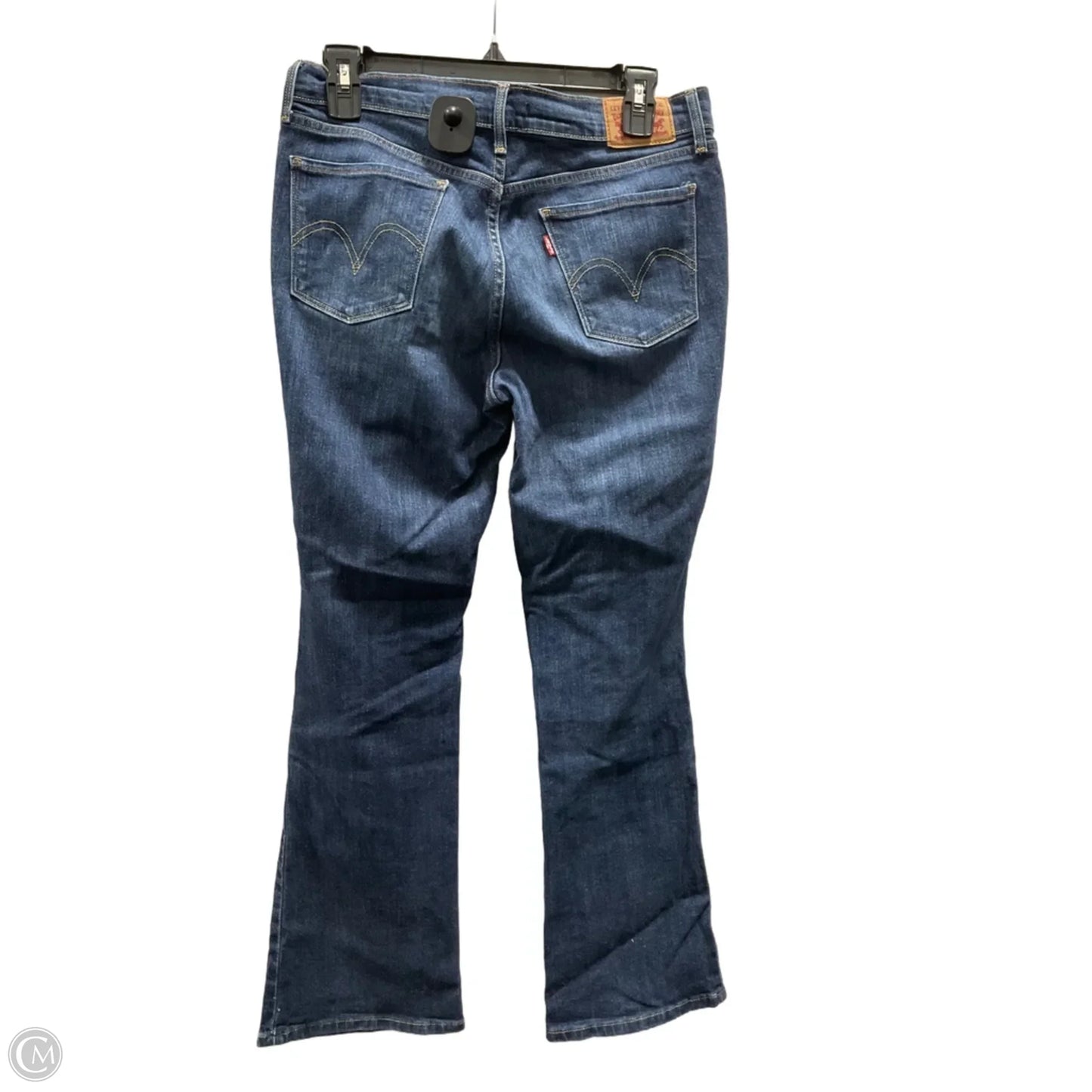 Jeans Boot Cut By Levis In Blue Denim, Size: 4