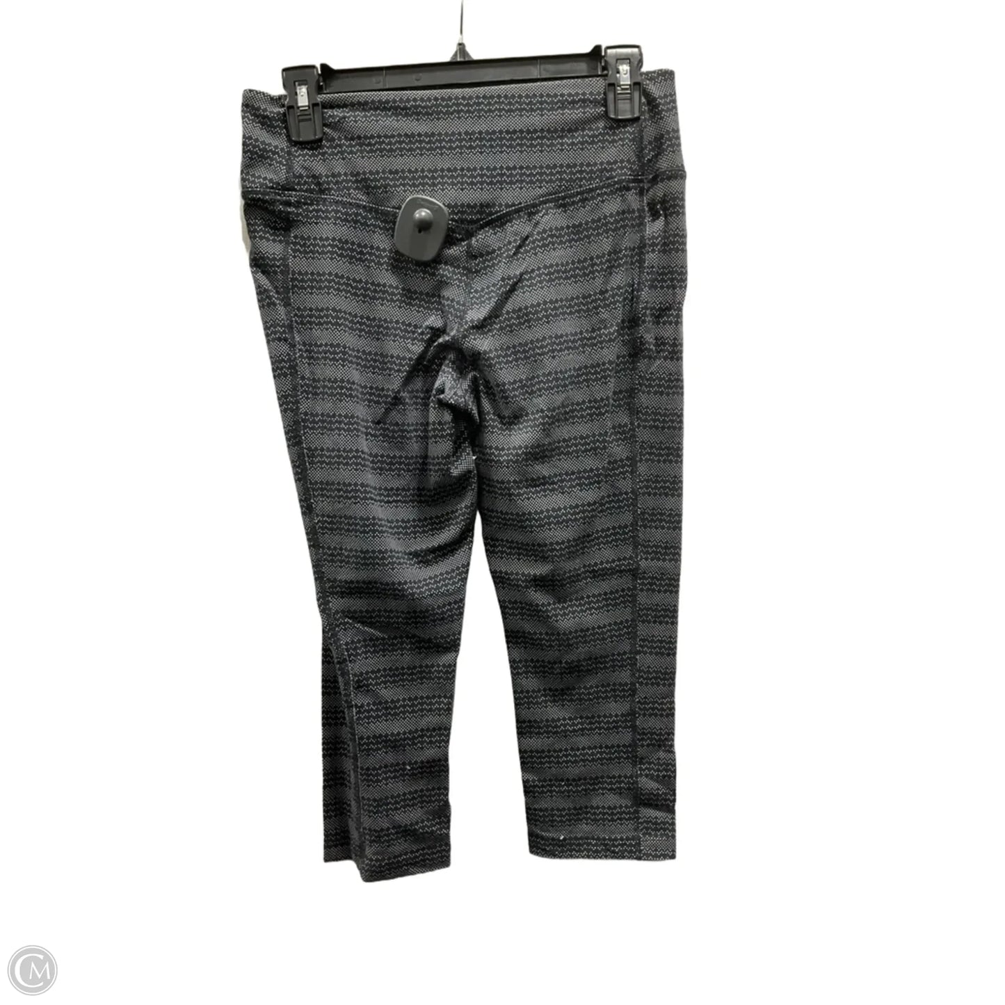 Athletic Leggings Capris By Nike In Grey, Size: M