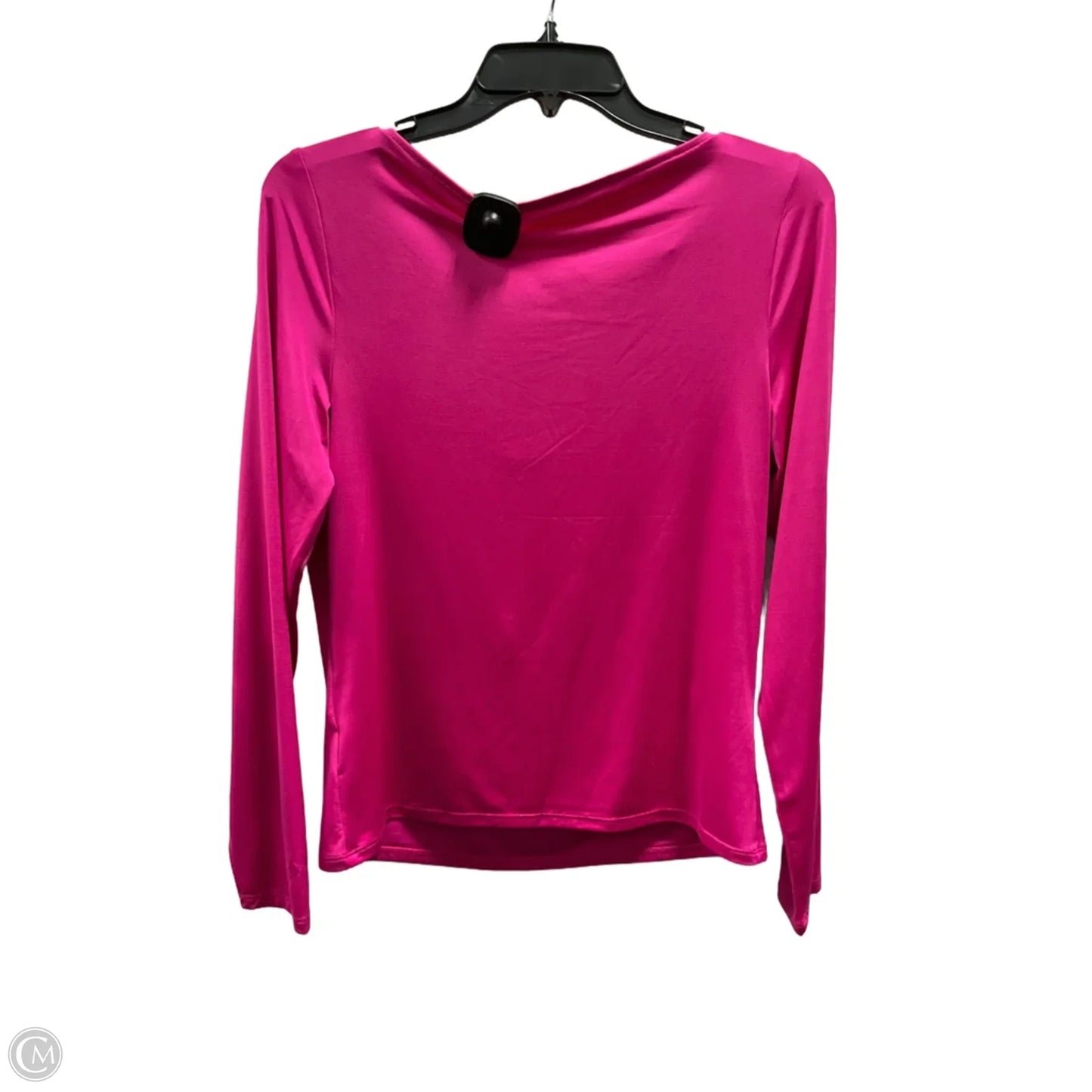 Top Long Sleeve By Express In Pink, Size: L