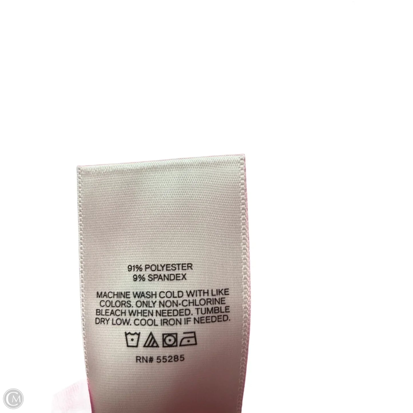 Top Long Sleeve By Express In Pink, Size: L