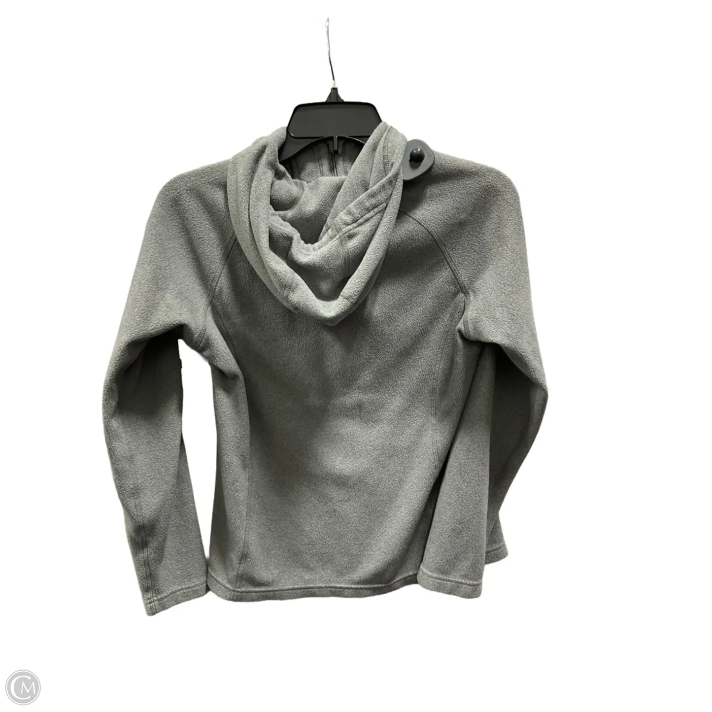 Athletic Top Long Sleeve Hoodie By The North Face In Grey, Size: S