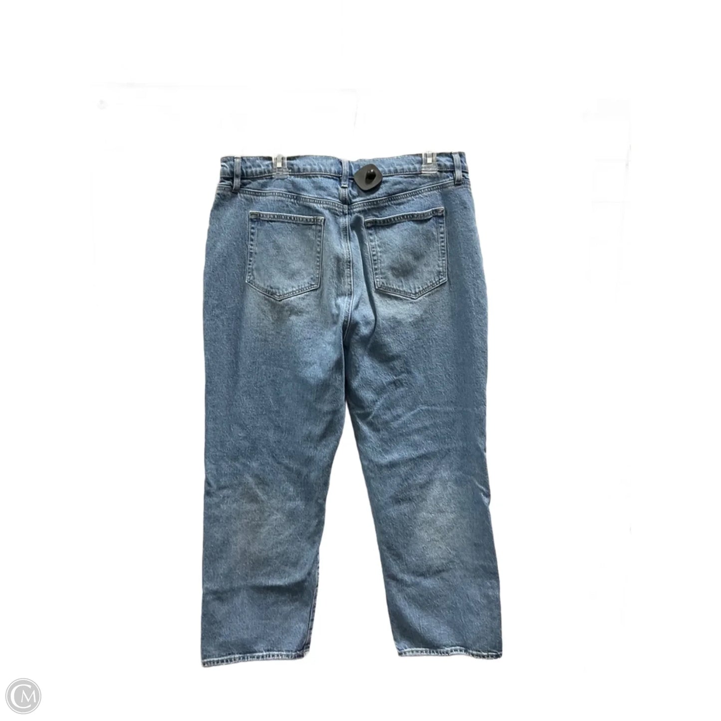 Jeans Wide Leg By Loft In Blue Denim, Size: 10