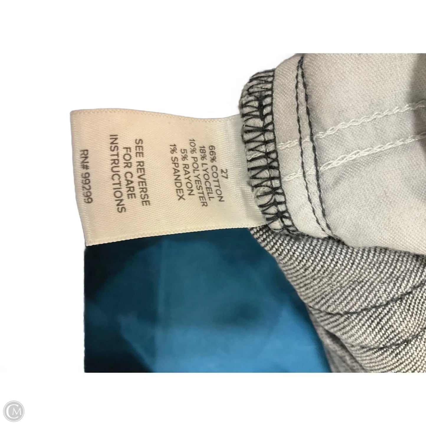 Jeans Wide Leg By Evereve In Grey, Size: 4