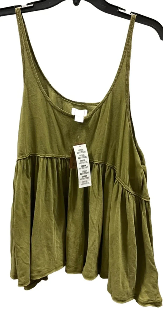 Top Sleeveless By Urban Outfitters In Green, Size: Xl
