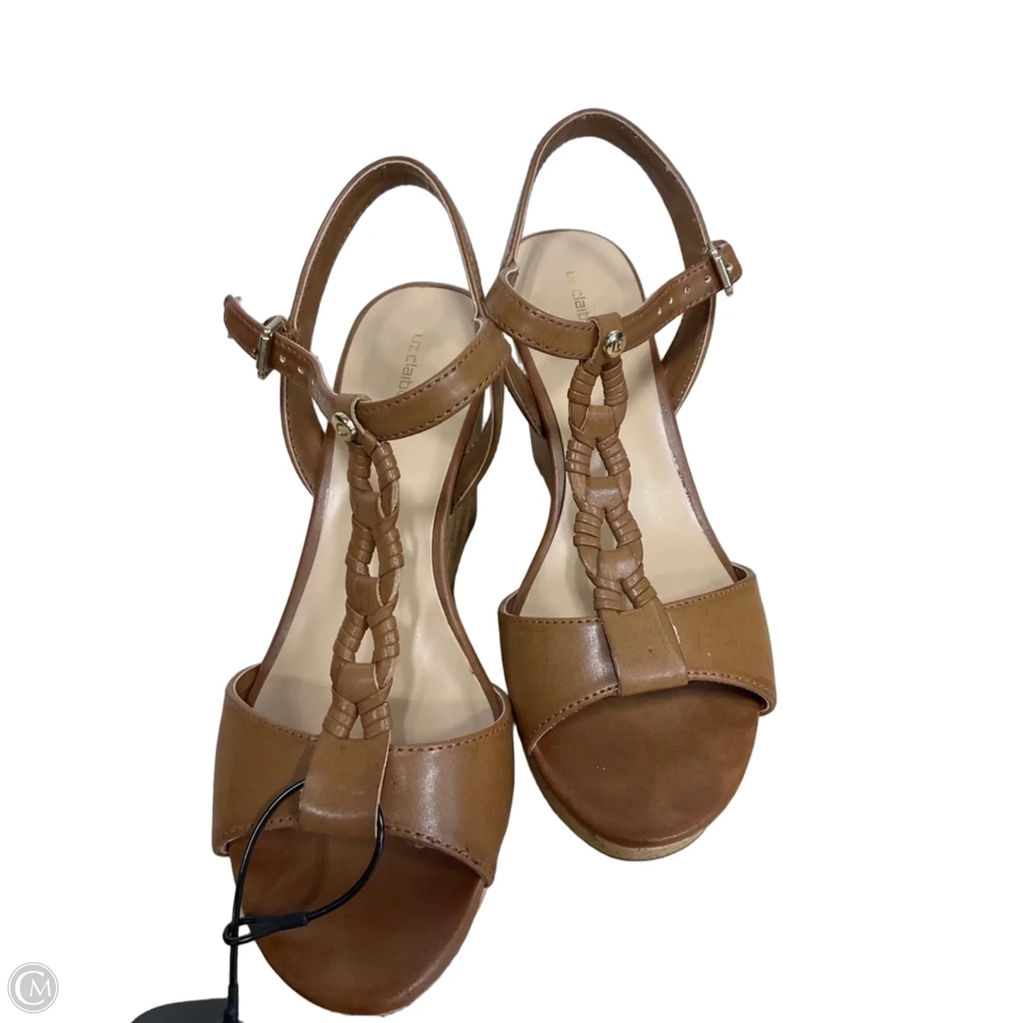 Shoes Heels Block By Liz Claiborne In Brown, Size: 6.5