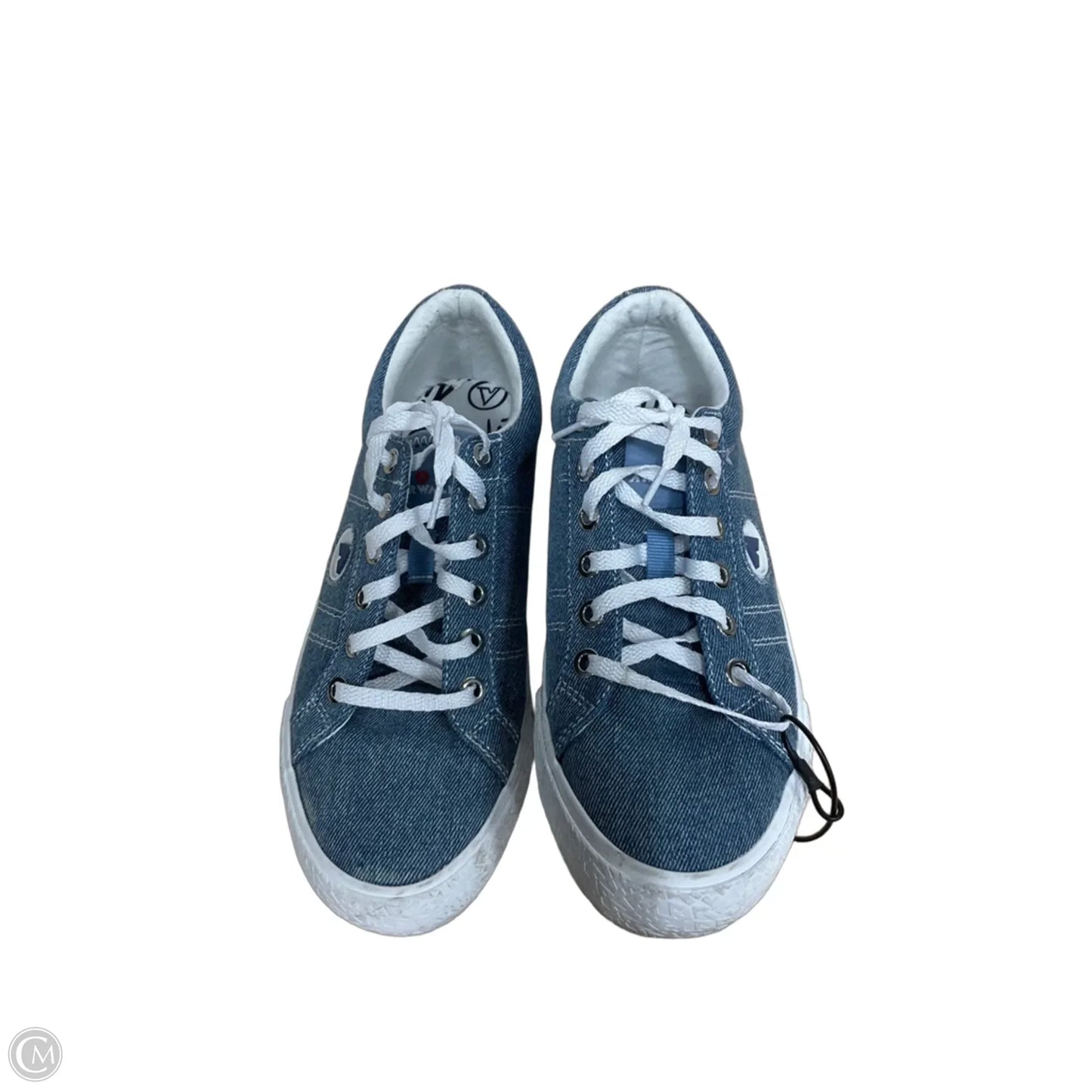 Shoes Sneakers By Airwalk In Blue Denim, Size: 6.5
