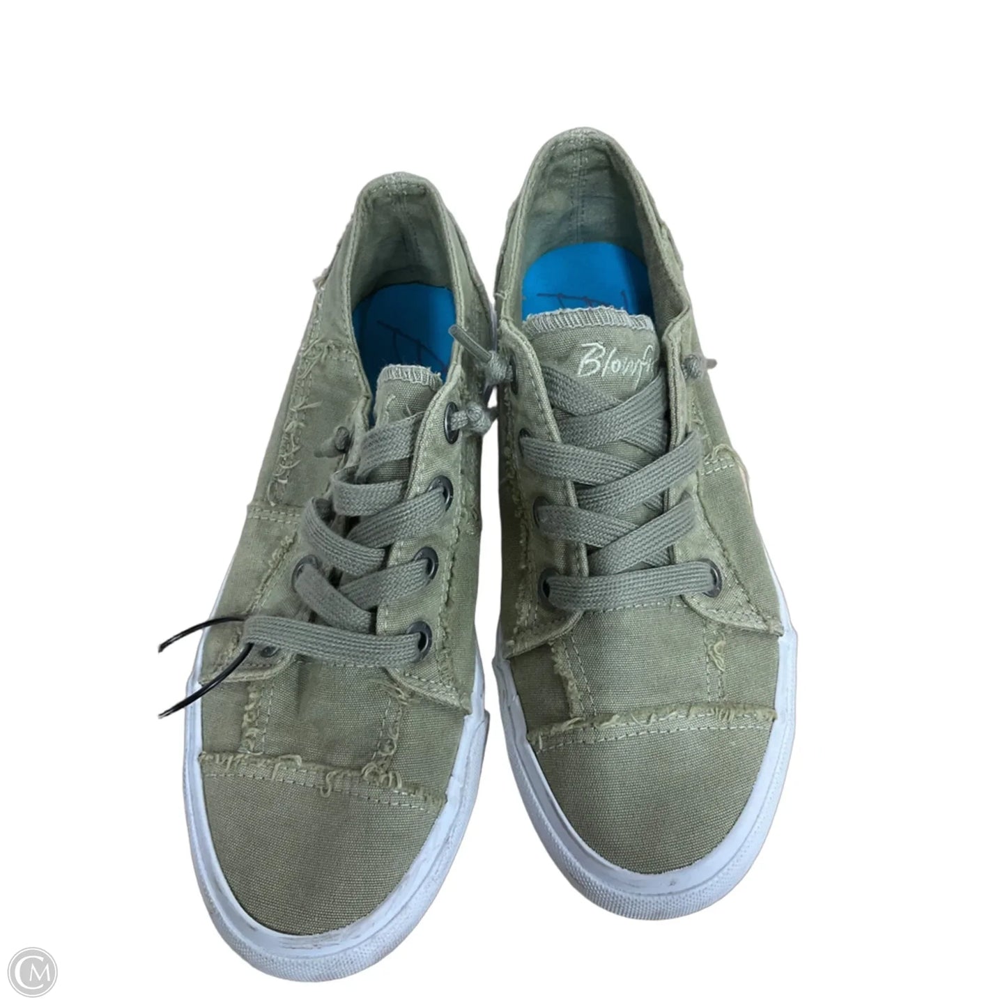 Shoes Sneakers By Blowfish In Green, Size: 6.5