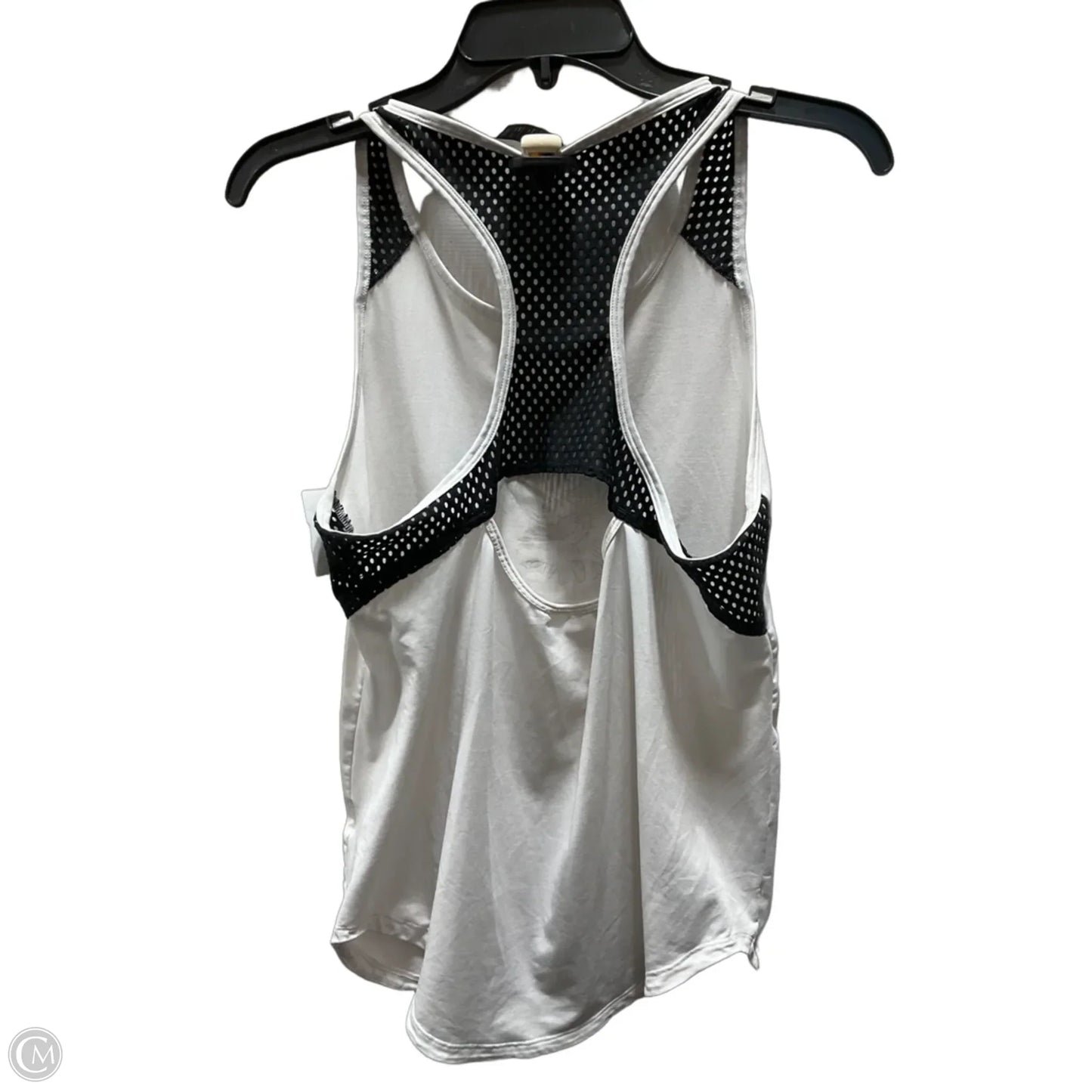 Athletic Tank Top By Adidas In White, Size: M
