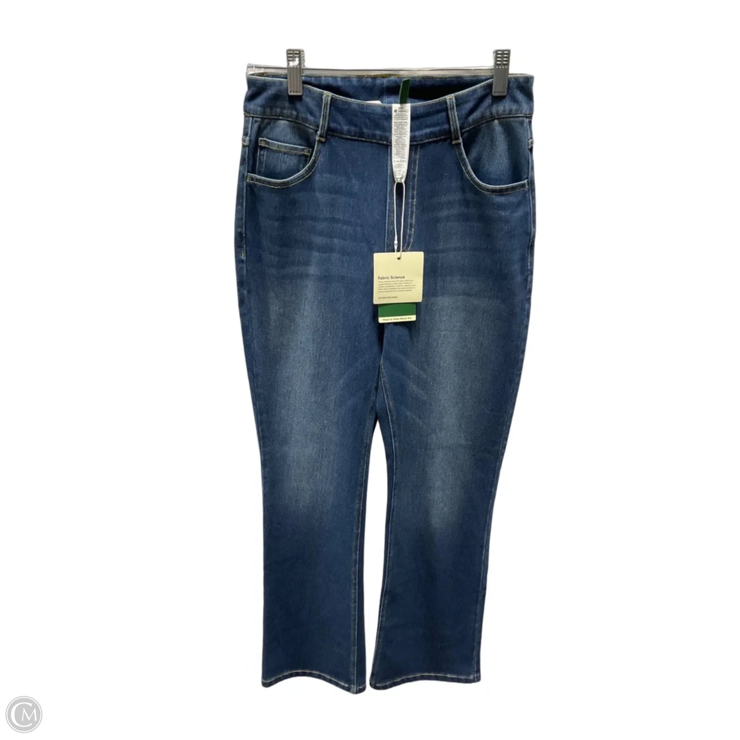 Jeans Straight By Halara In Blue Denim, Size: Sp