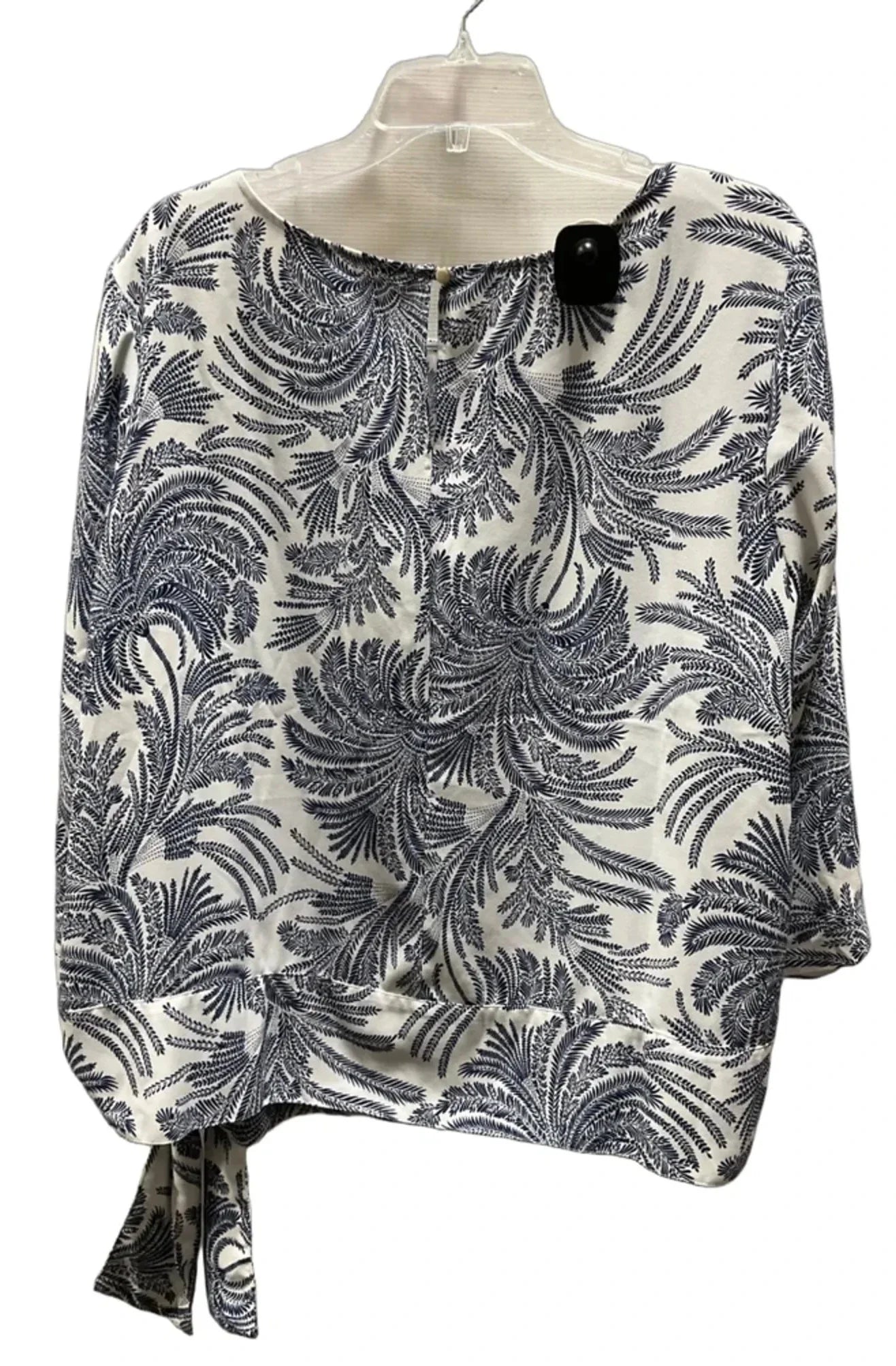 Top 3/4 Sleeve By Talbots In Blue, Size: 18