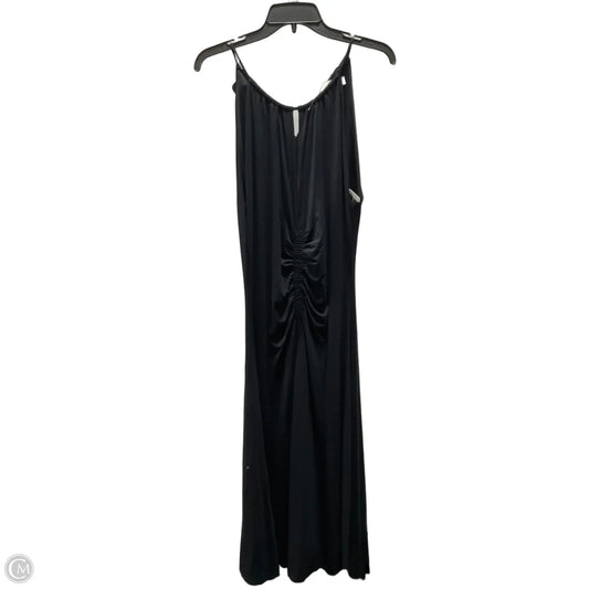 Dress Casual Maxi By Loft In Black, Size: 14