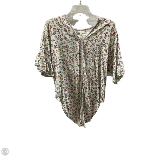 Top Short Sleeve By Max Studio In White, Size: Xs