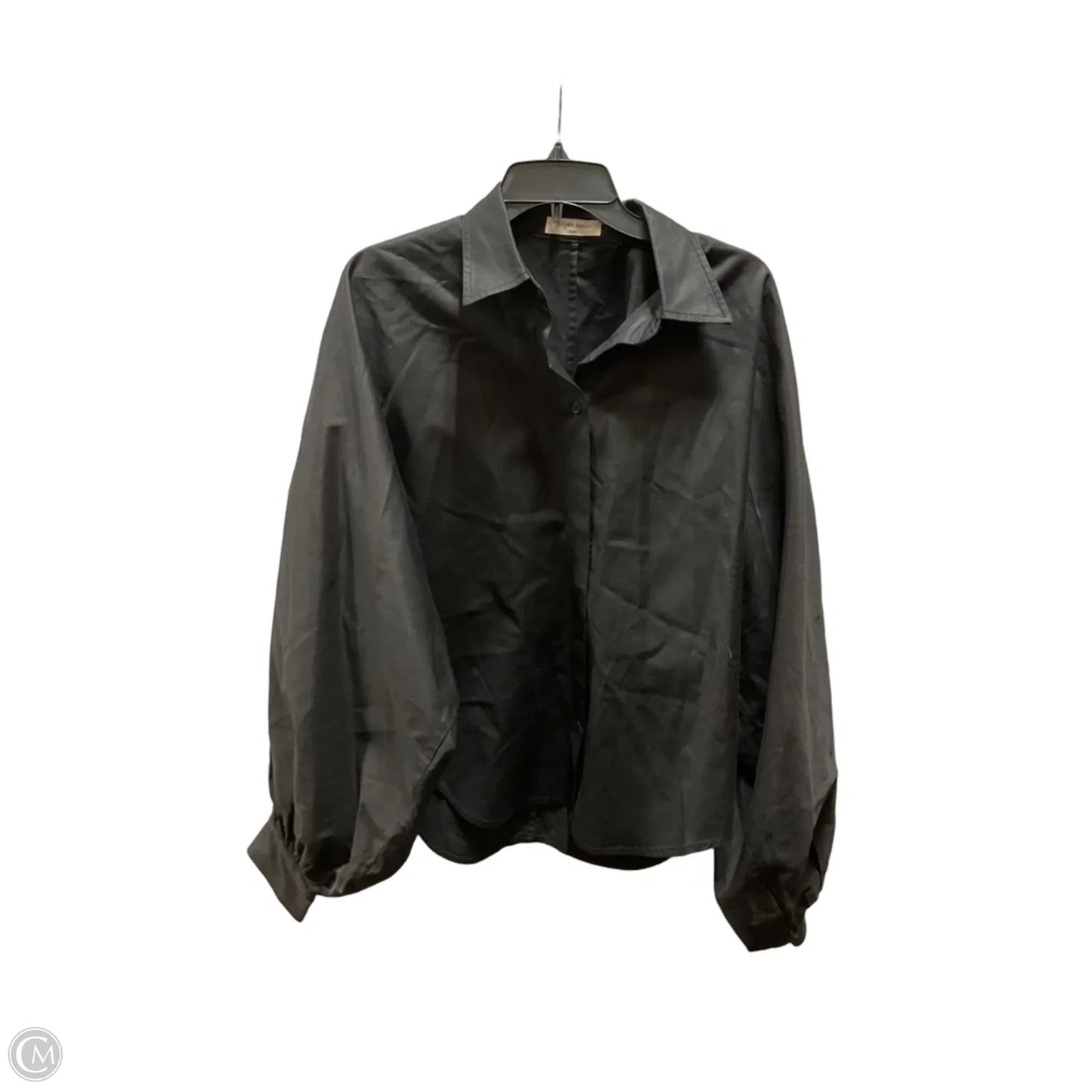 Blouse Long Sleeve By Cma In Black, Size: Osfm