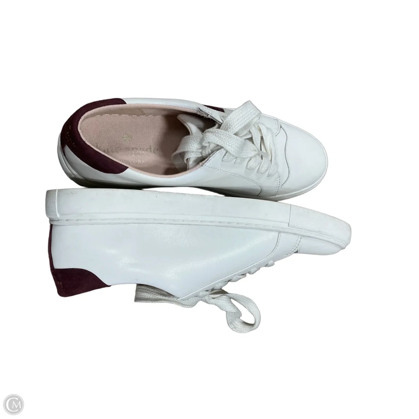 Shoes Designer By Kate Spade In White, Size: 9.5