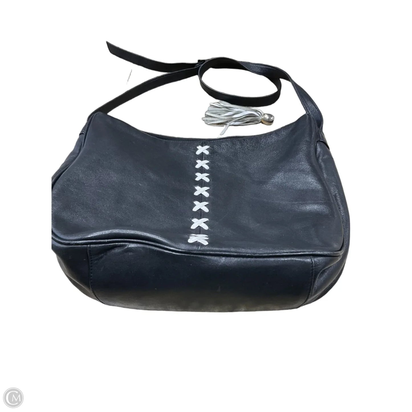 Crossbody Leather By Giani Bernini, Size: Large