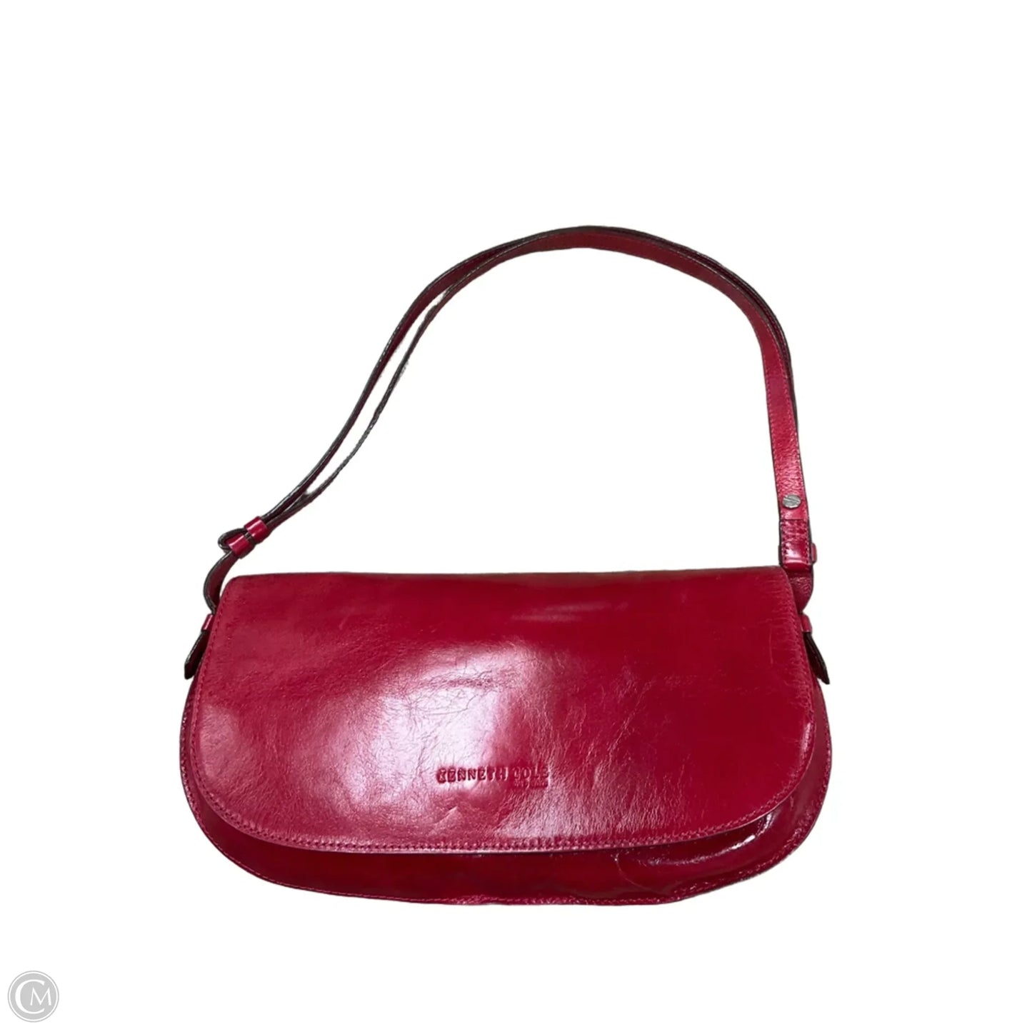 Handbag Leather By Kenneth Cole, Size: Small