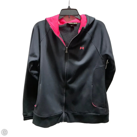 Athletic Jacket By Under Armour In Black, Size: Xl