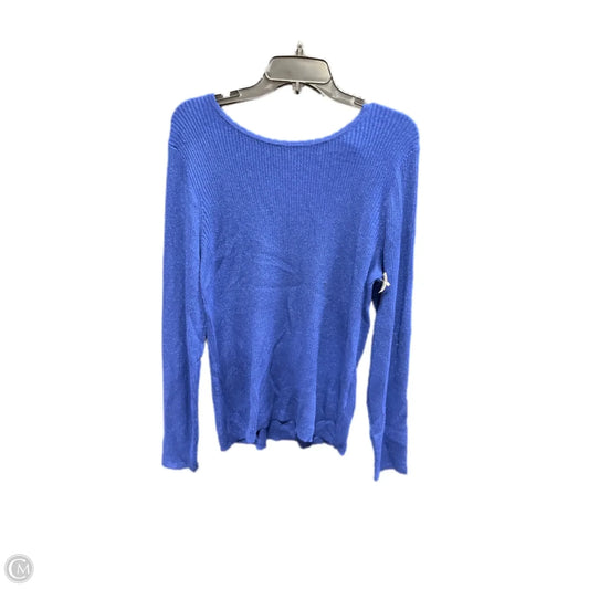 Sweater By On 34th In Blue, Size: Xl
