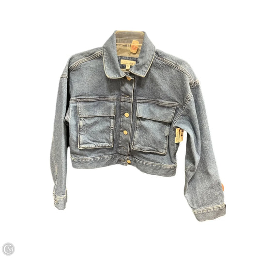 Jacket Denim By Loft In Blue, Size: Xs