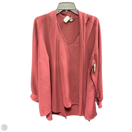 Dress Casual Midi By Alfani In Maroon, Size: 16