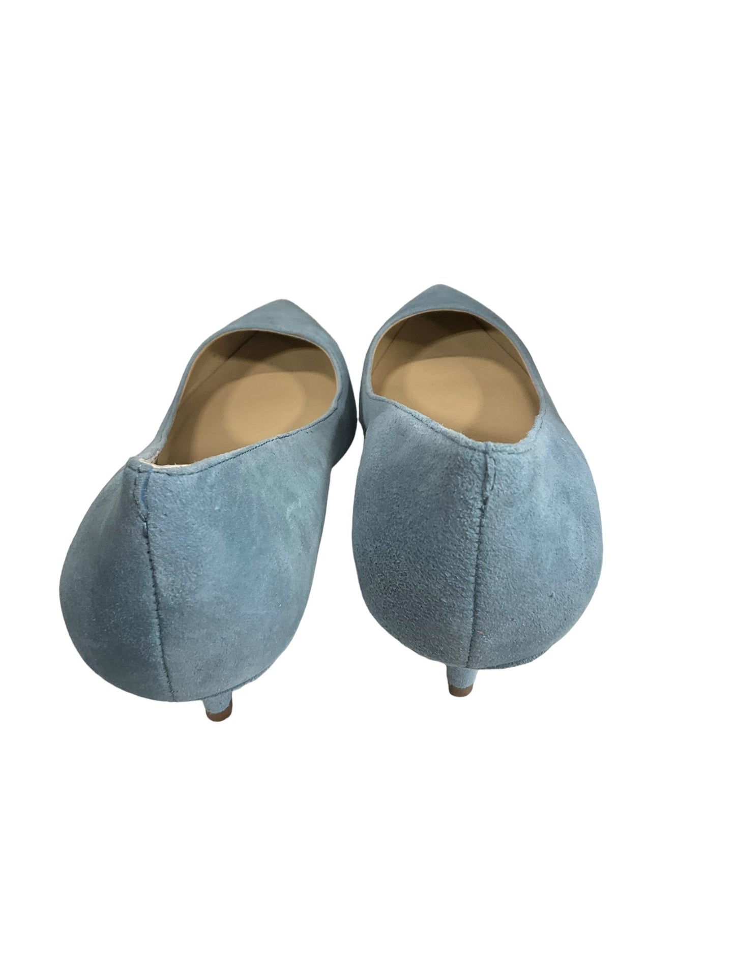 Shoes Heels Kitten By Ann Taylor In Blue, Size: 6