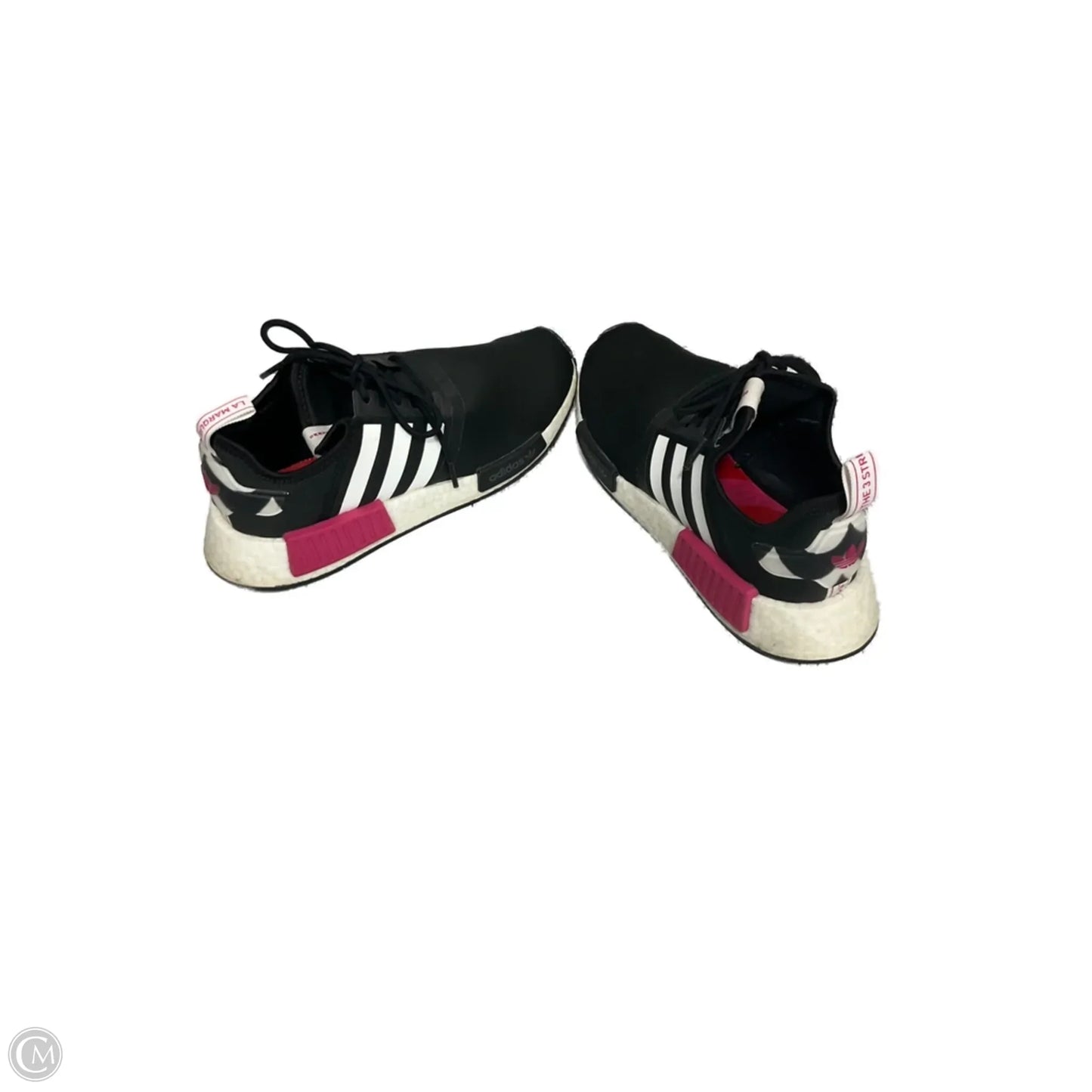 Shoes Athletic By Adidas In Black & Pink, Size: 7.5