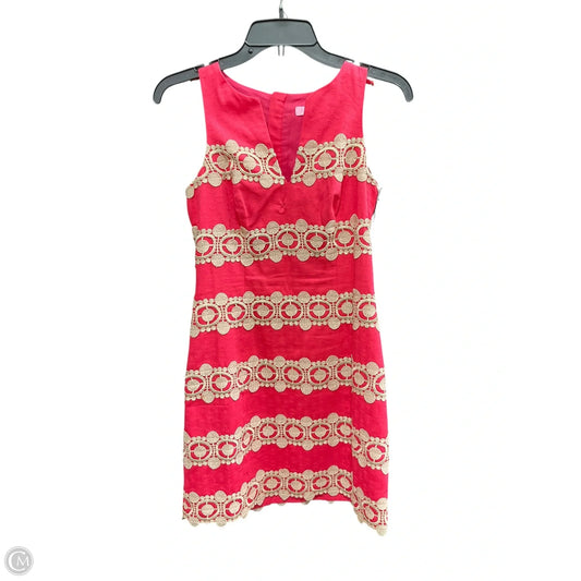 Dress Designer By Lilly Pulitzer In Pink, Size: 0p