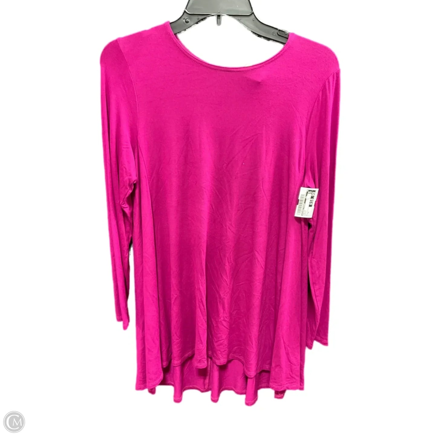 Top Long Sleeve By Eileen Fisher In Purple, Size: M