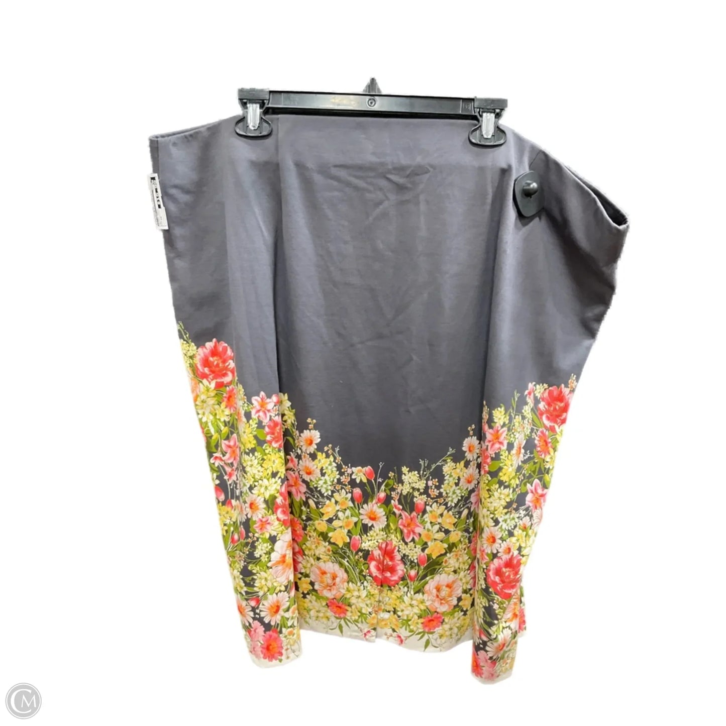 Skirt Midi By J. Jill In Floral Print, Size: 4x