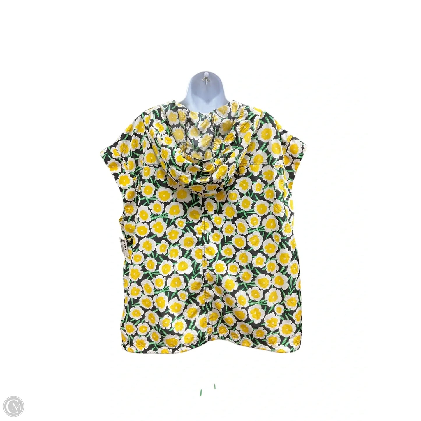 Top Short Sleeve Designer By Diane Von Furstenberg In Floral Print, Size: L