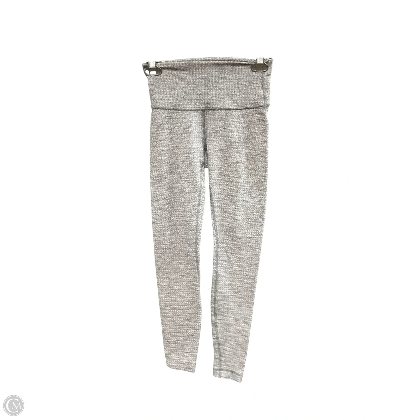 Athletic Leggings By Lululemon In Black & White, Size: 4