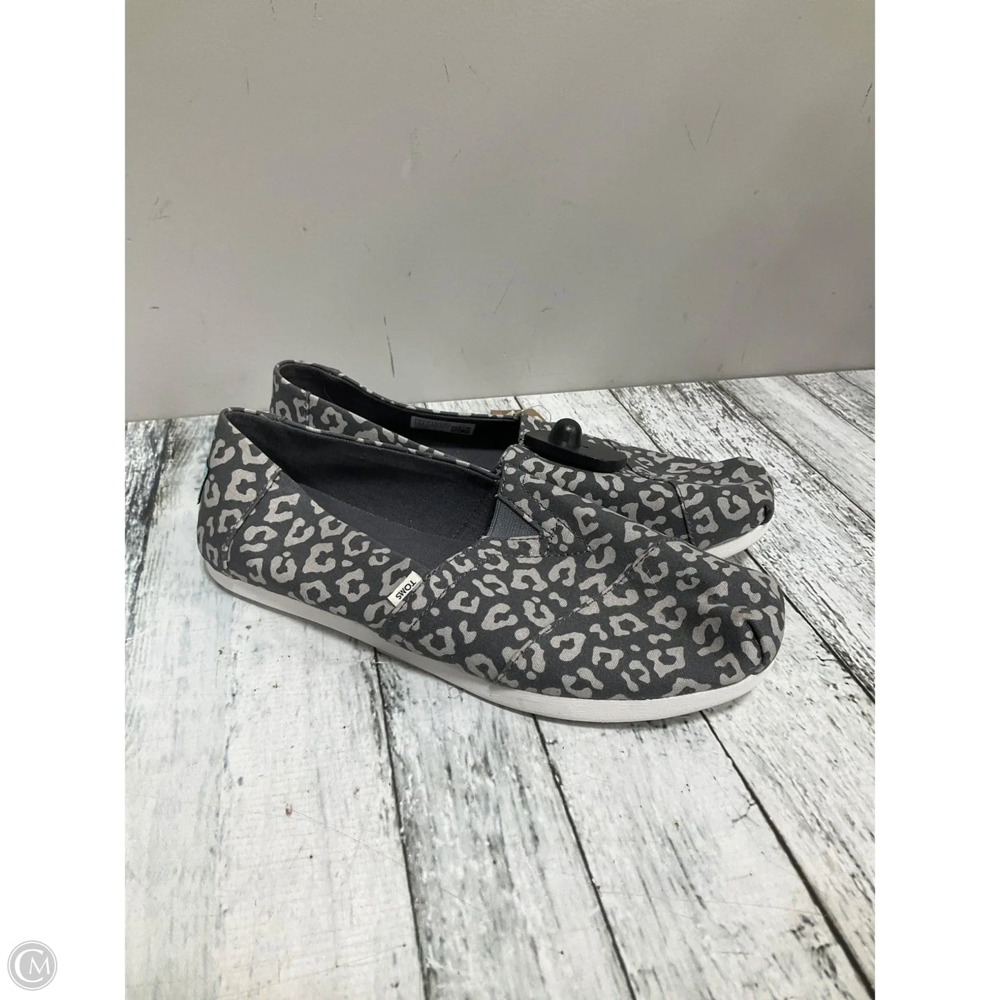 Shoes Flats By Toms In Animal Print, Size: 9