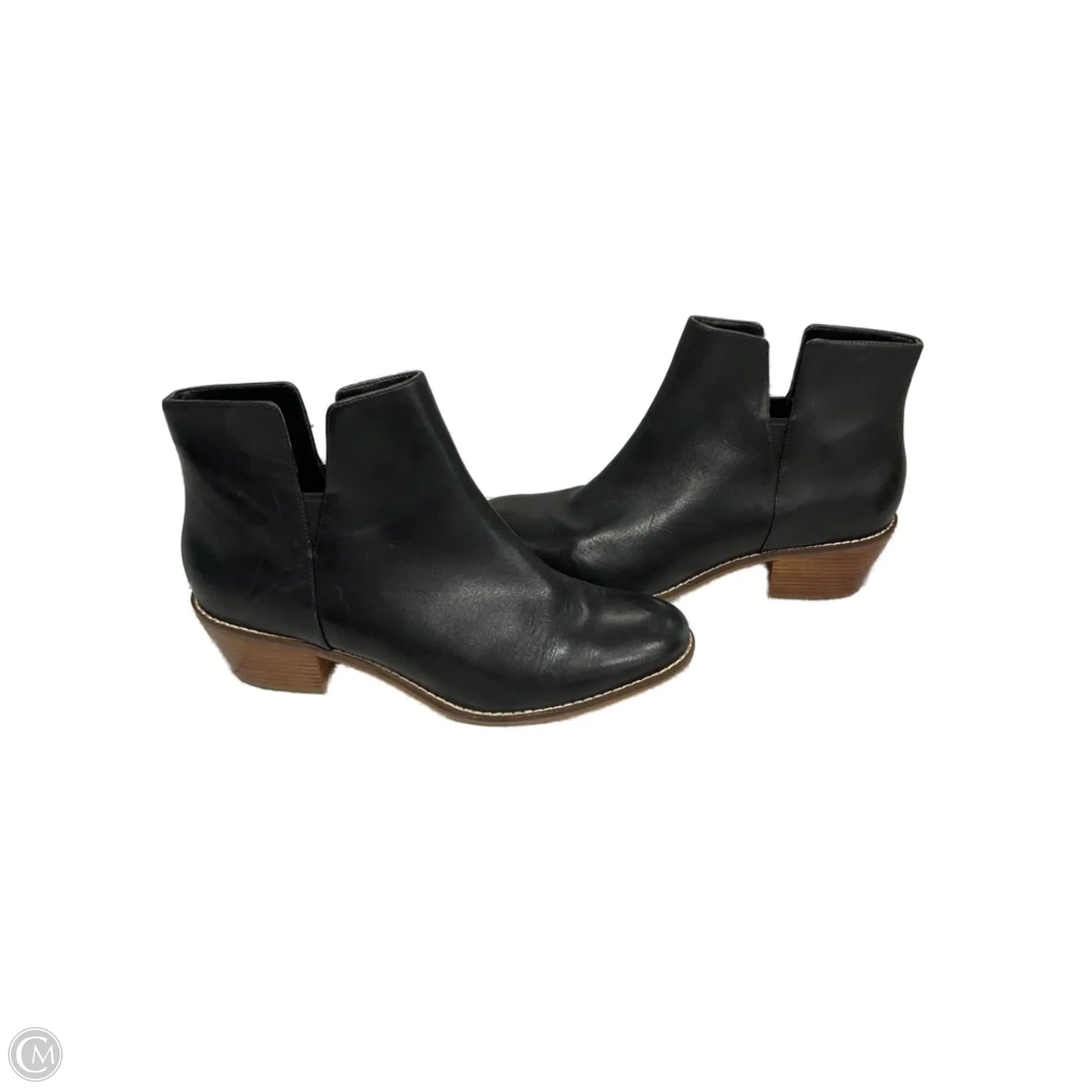 Boots Ankle Heels By Cole-haan In Black, Size: 9.5