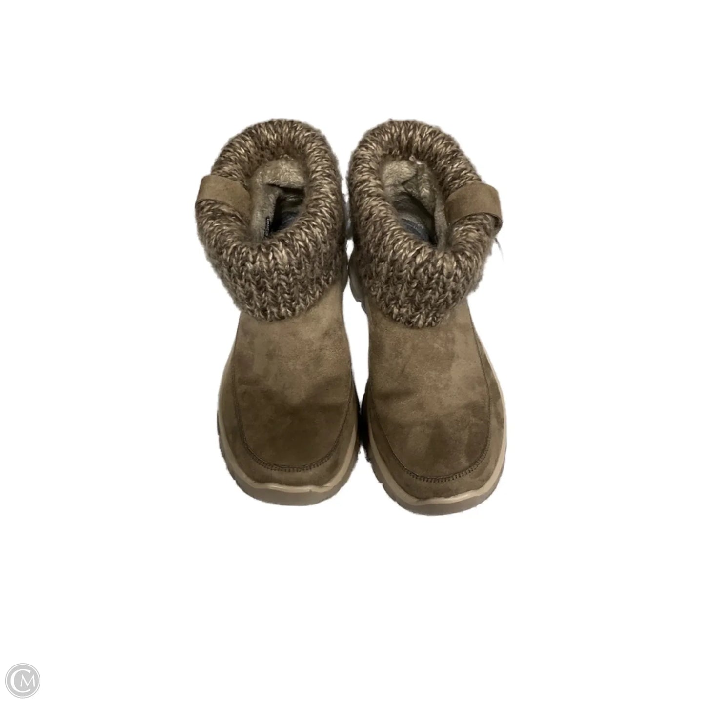 Boots Ankle Flats By Skechers In Brown, Size: 6