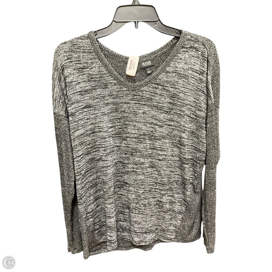 Top Long Sleeve By Ana In Black, Size: M