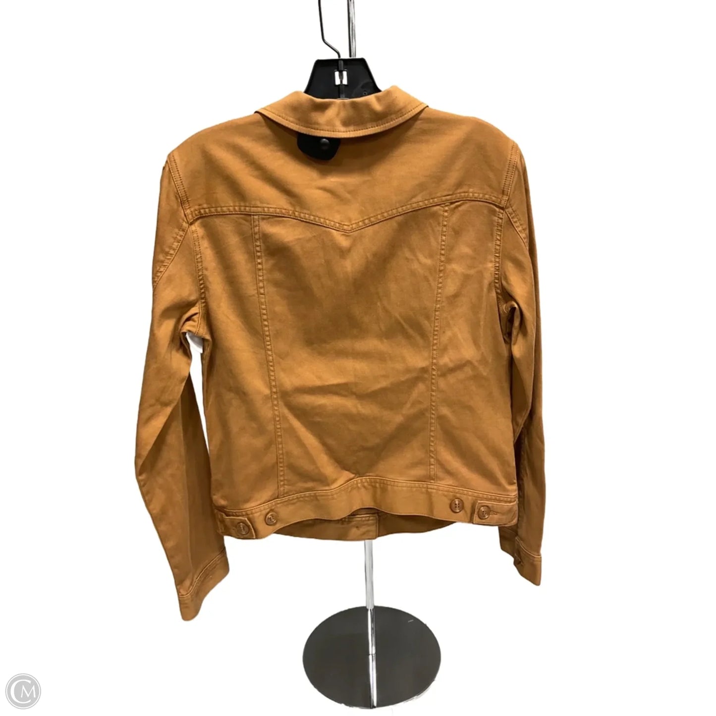 Jacket Denim By Liverpool In Tan Denim, Size: S