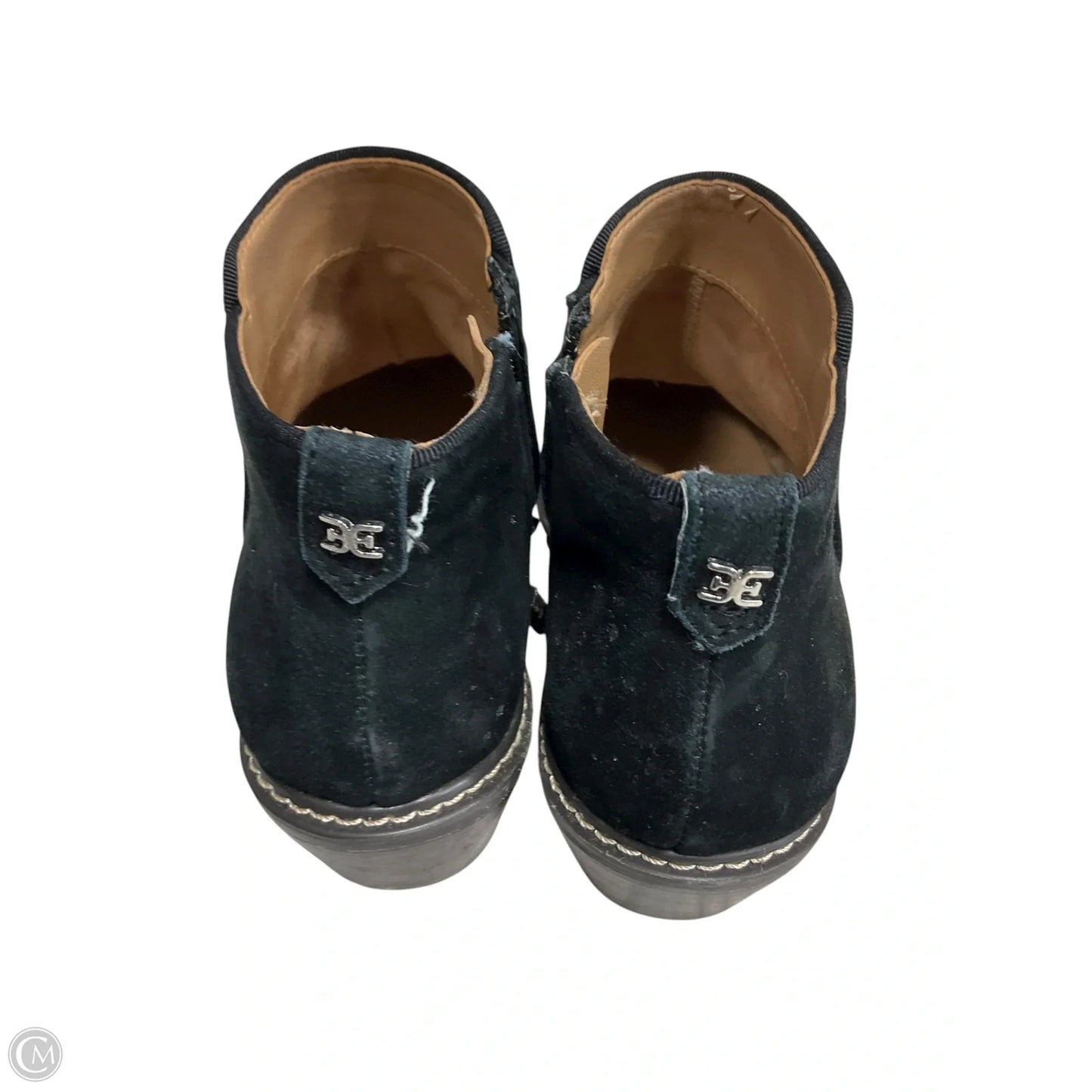 Boots Ankle Heels By Sam Edelman In Black, Size: 6