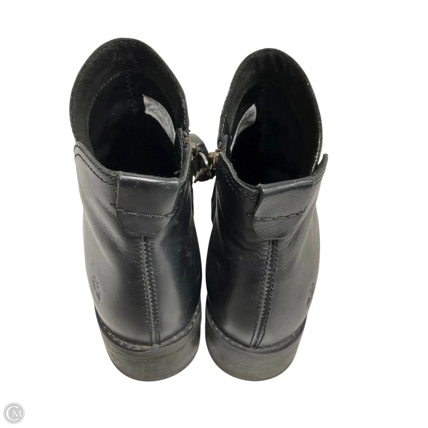 Boots Ankle Flats By Timberland In Black, Size: 8.5