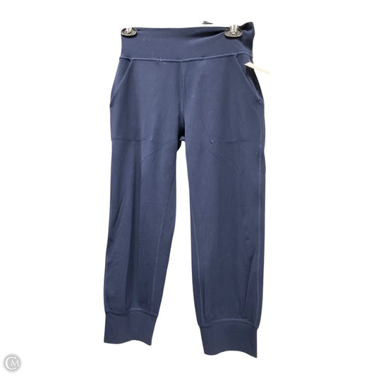 Athletic Capris By Lululemon In Navy, Size: 6