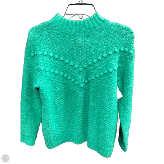 Sweater By Talbots In Green, Size: Sp