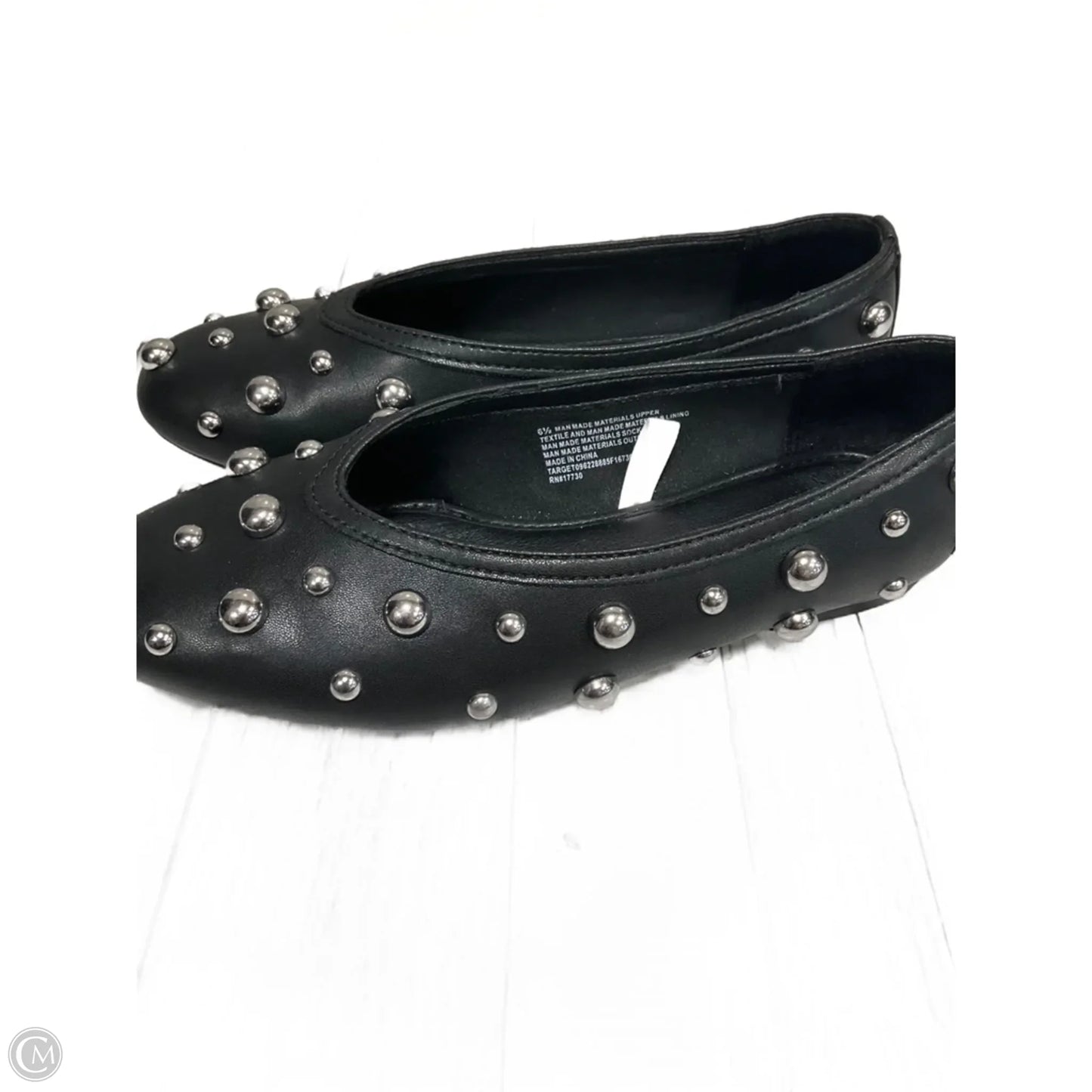 Shoes Flats By A New Day In Black, Size: 6.5