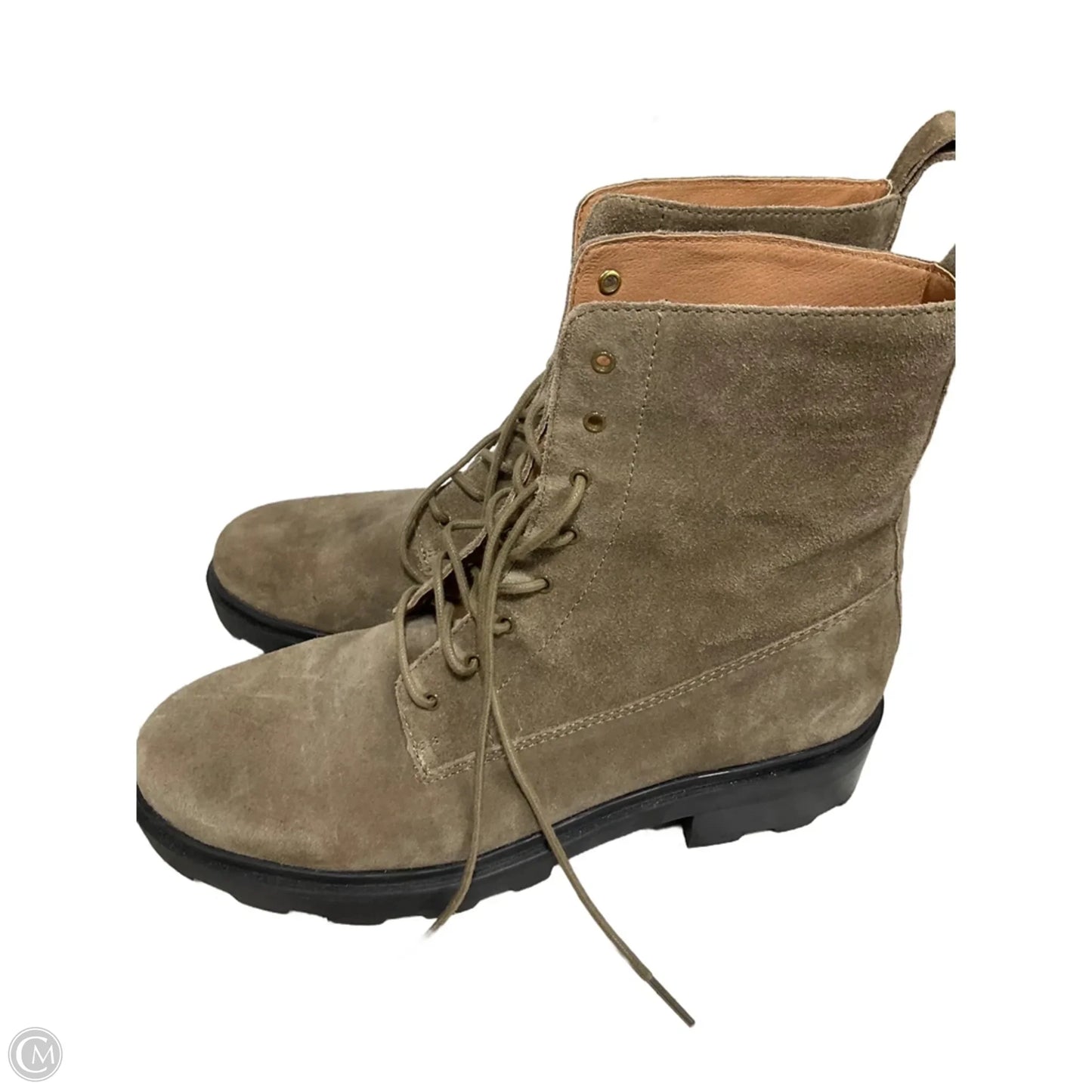 Boots Combat By Madewell In Tan, Size: 10