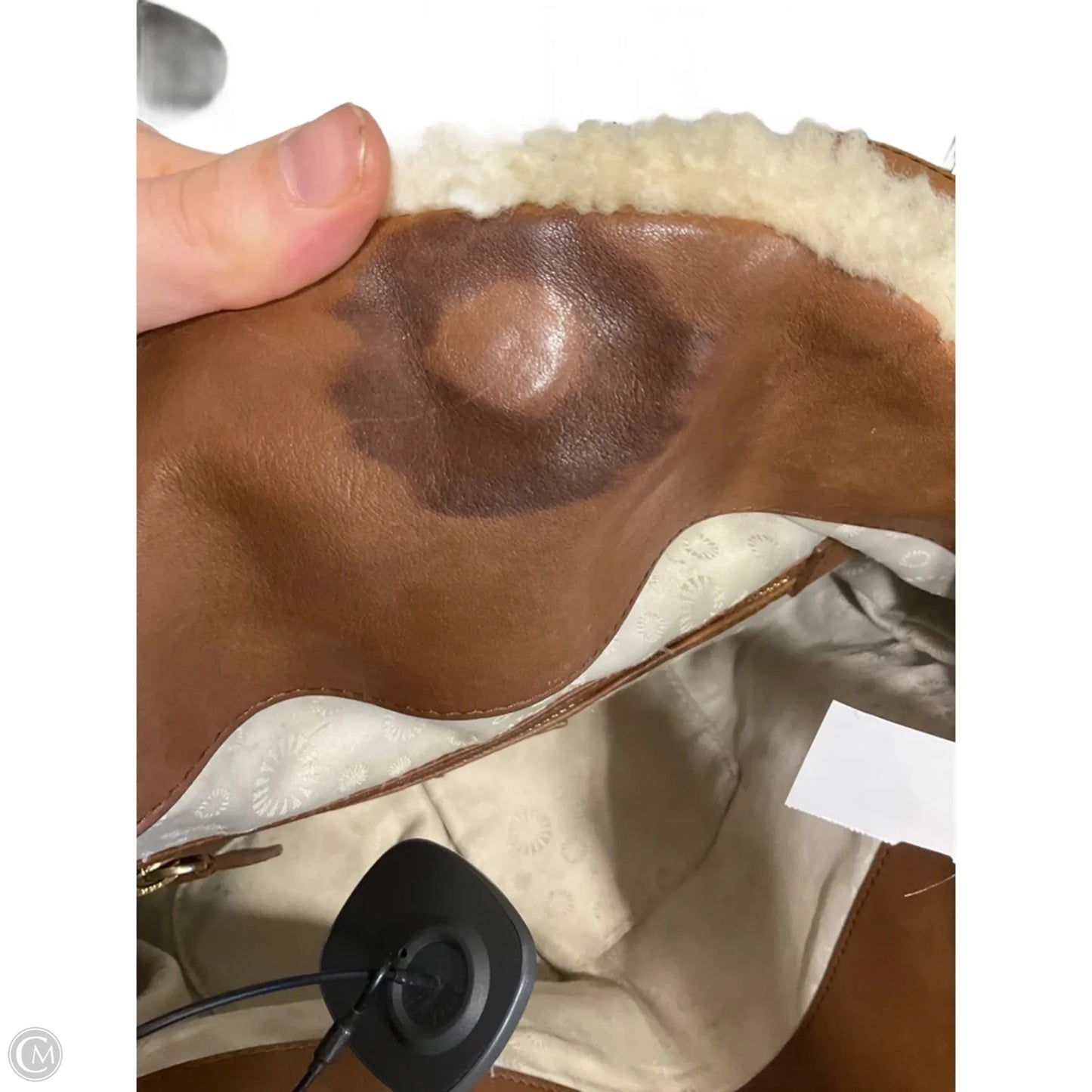 Handbag Designer By Ugg, Size: Large