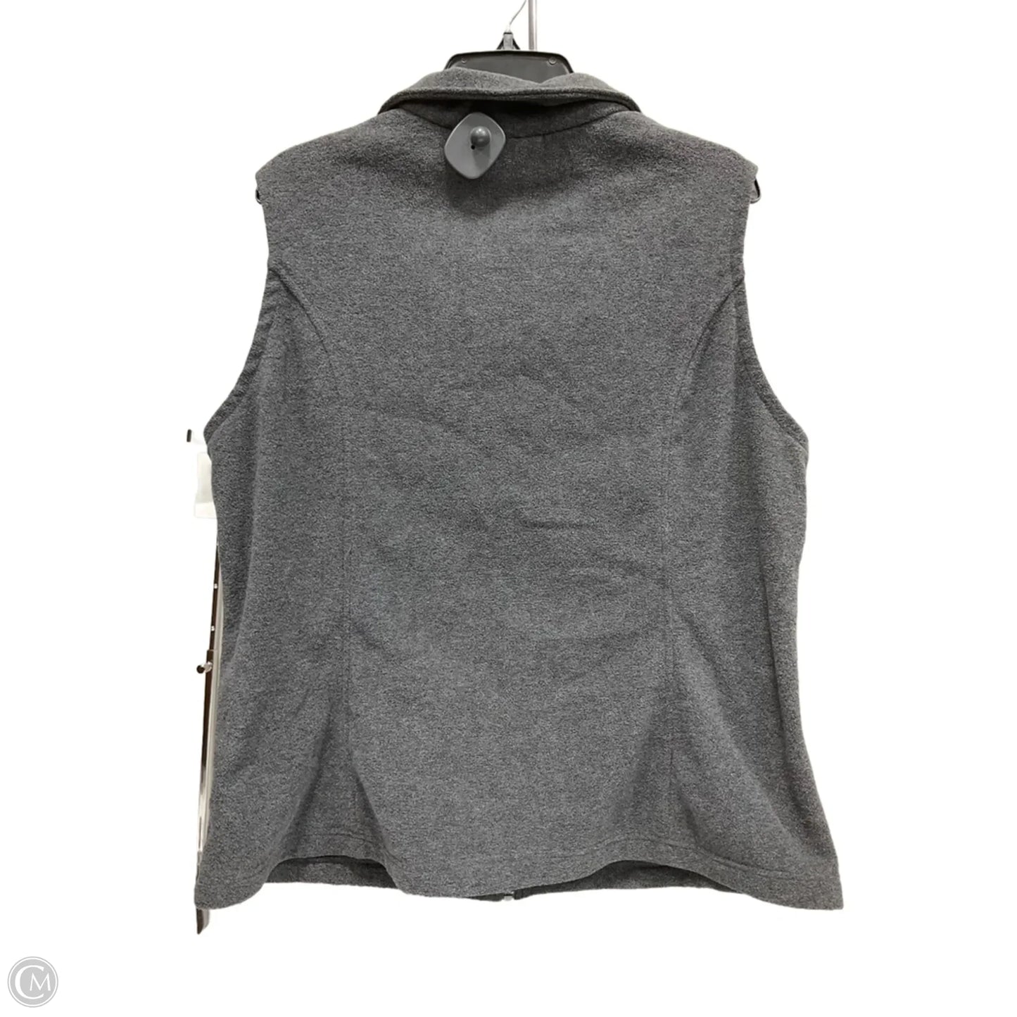 Vest Fleece By Columbia In Grey, Size: 1x