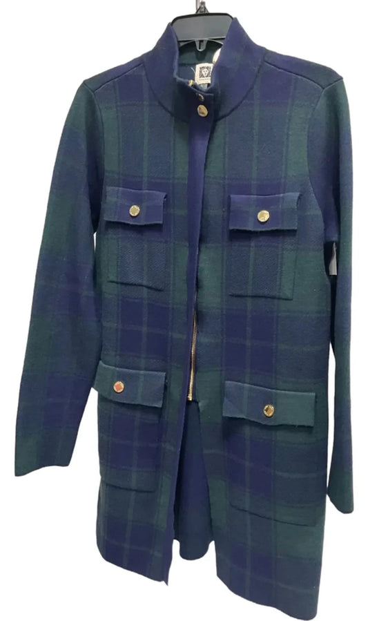 Jacket Other By Anne Klein In Blue & Green, Size: M
