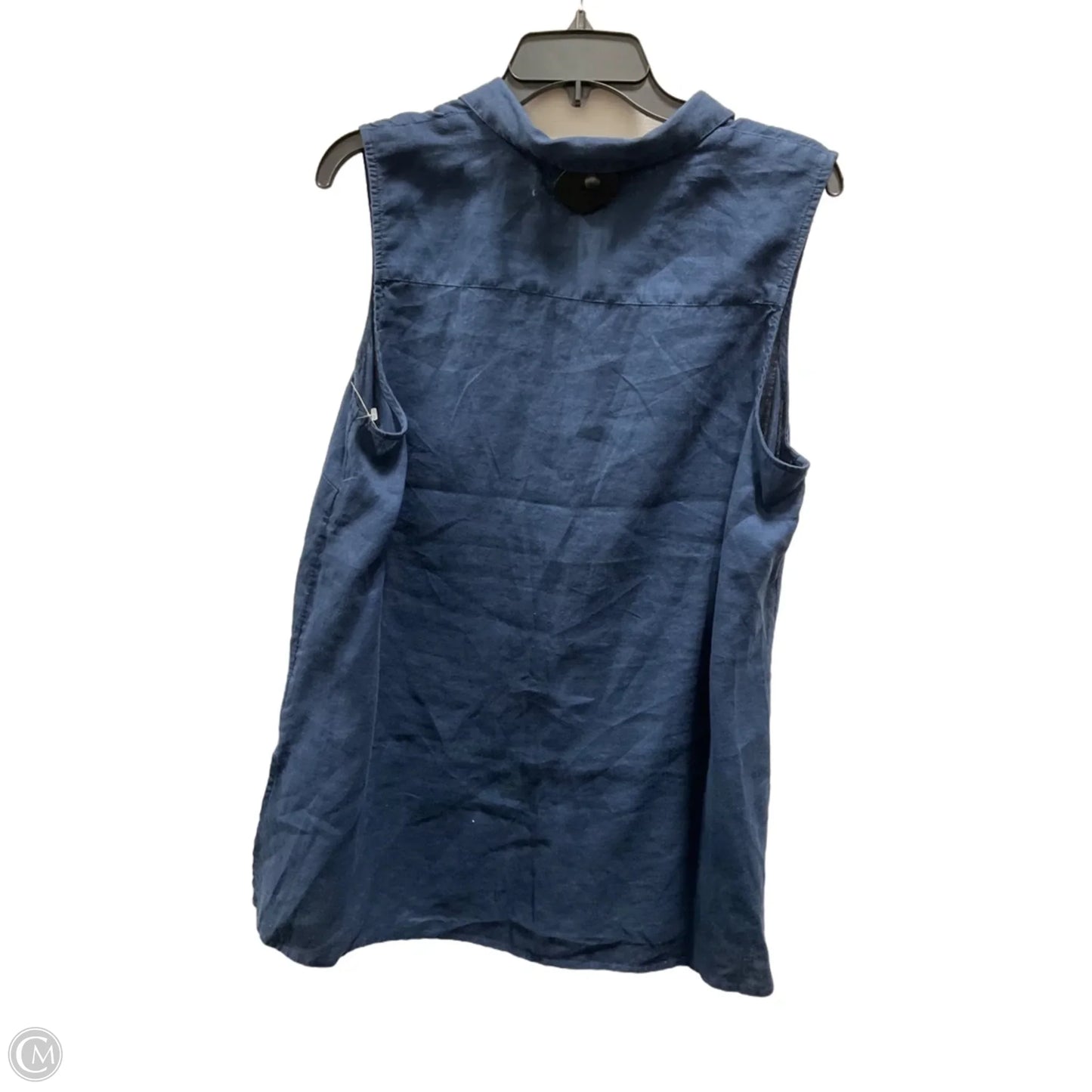 Top Sleeveless By J. Jill In Navy, Size: L
