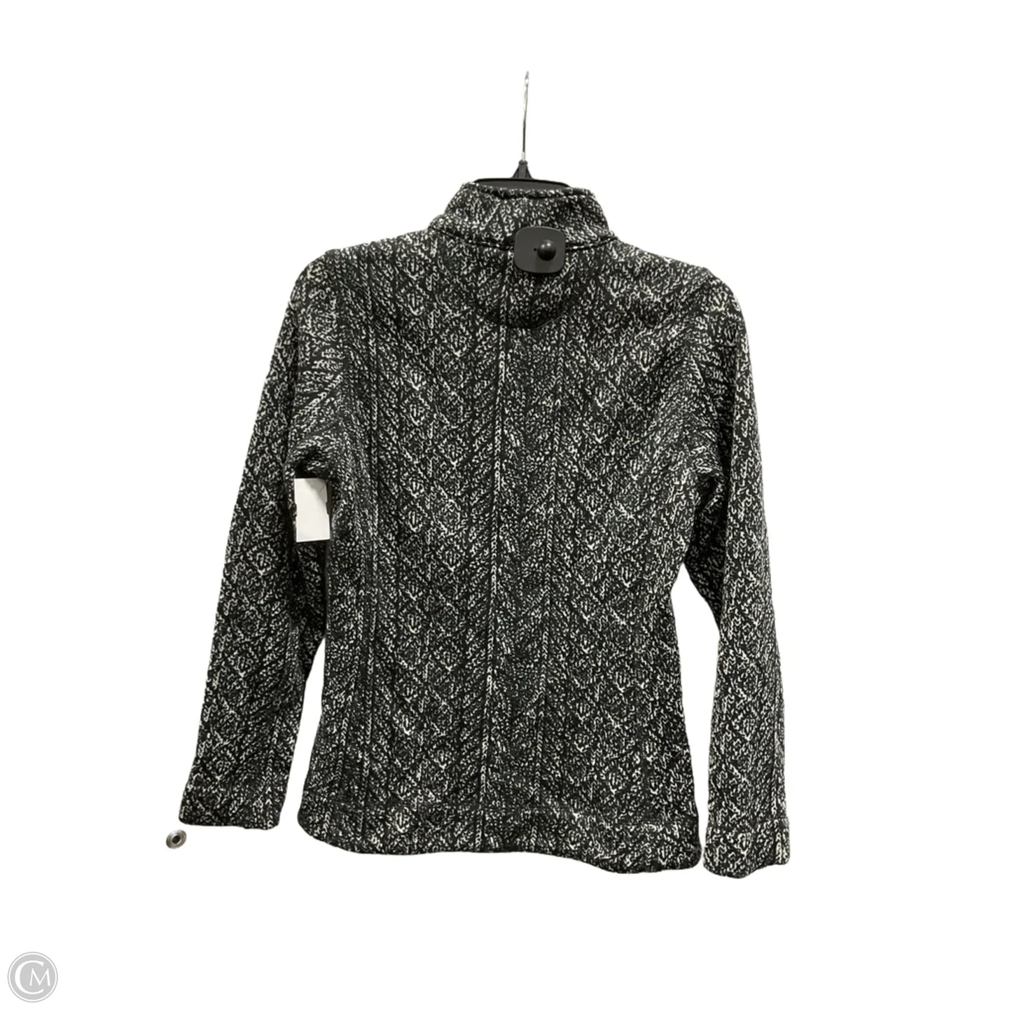 Athletic Jacket By Marc New York In Black & White, Size: Xs