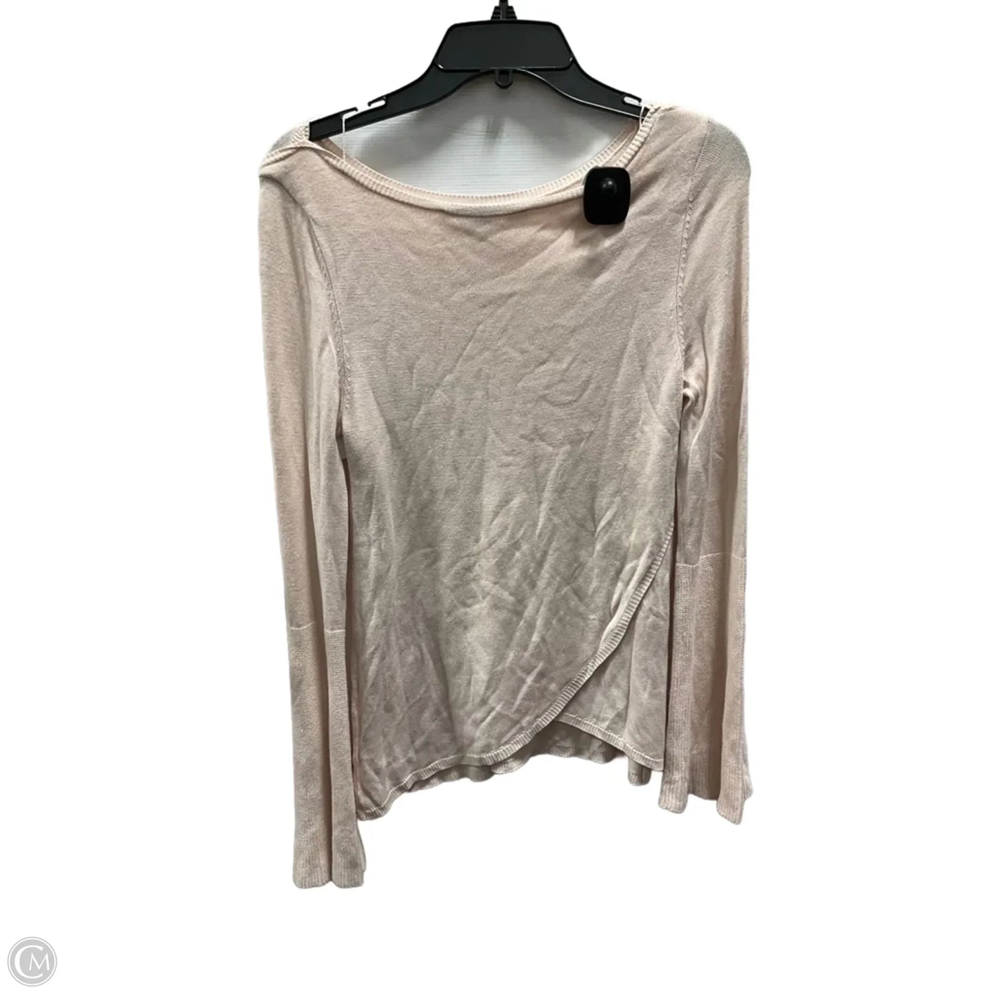 Top Long Sleeve By White House Black Market In Pink, Size: S